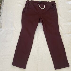 Torrid Weekend Boyfriend Straight Leg Pants Women’s Size 2R Drawstring Waist